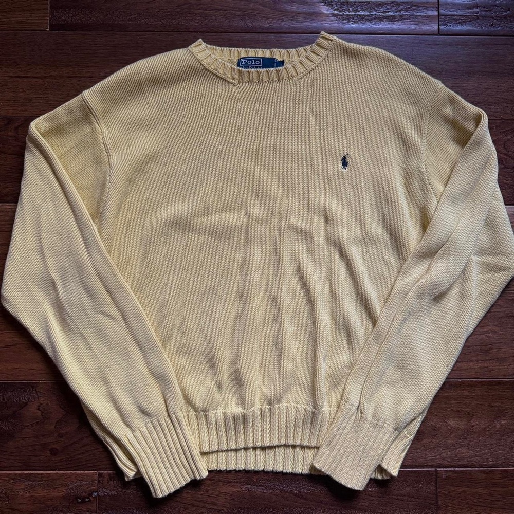 Ralph Lauren Yellow Sweater
